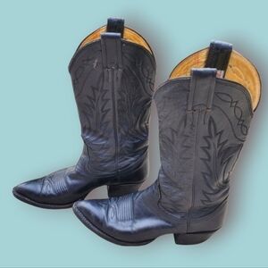 Womens Nocona country Western boots black 4.5